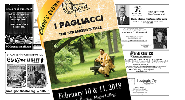 VIP Solutions created graphics and layout for FCO Playbills